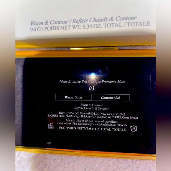 Victoria Beckham Warm & Contour Bronzing Brick Compact, Bronzer - Picture 3 of 4